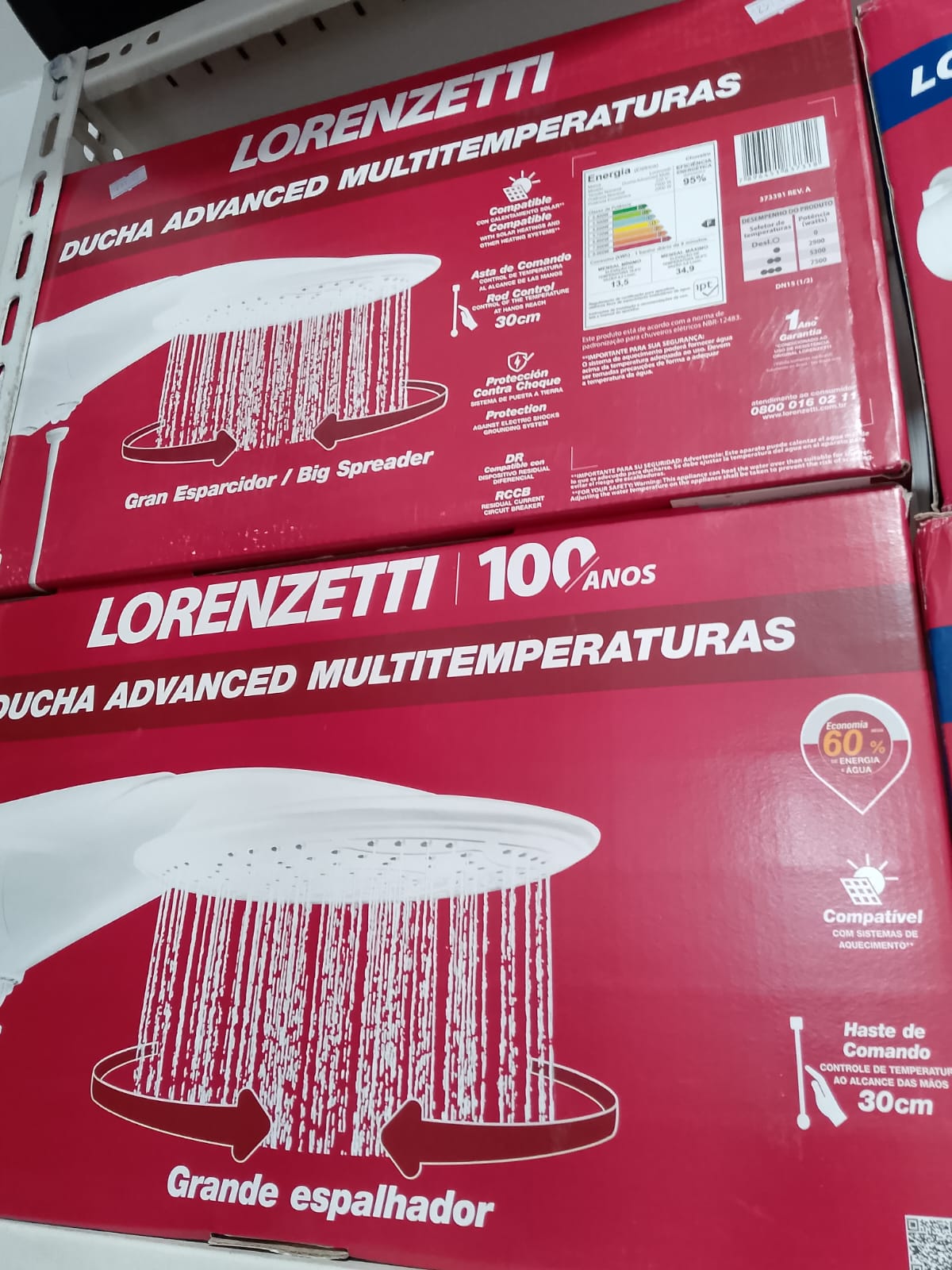 CHUVEIRO ADVANCED - LORENZETTI
